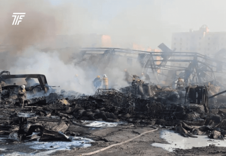 Blast Near Tashkent Airport